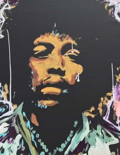 Jimmy Hendrix painting